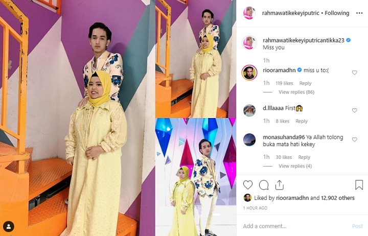 Rahmawati Kekeyi Kangen Rio Ramadhan