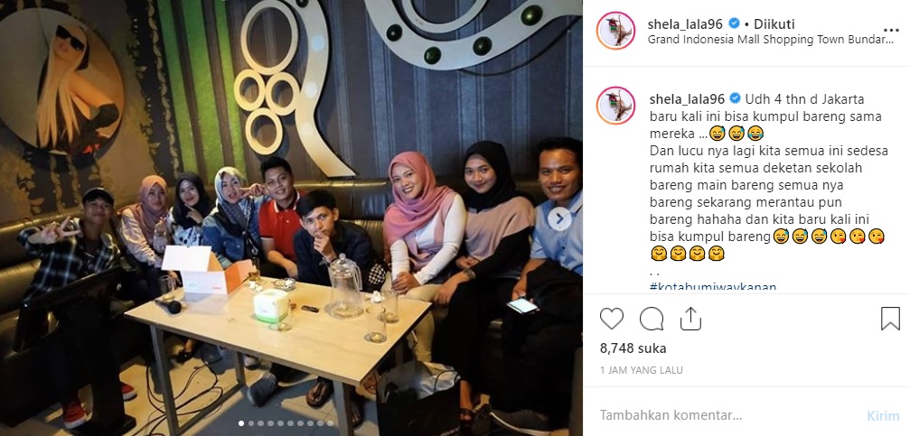 Postingan Terbaru Lala di Instagram