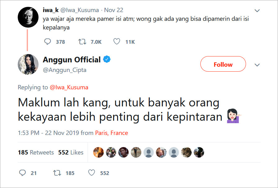 Rapper Iwa K Sindir Artis Pamer Saldo ATM