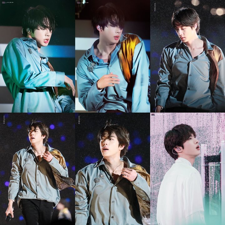 Jin BTS Basah-Basahan Karena Hujan, Bikin Netizen Menggila Saking Seksinya