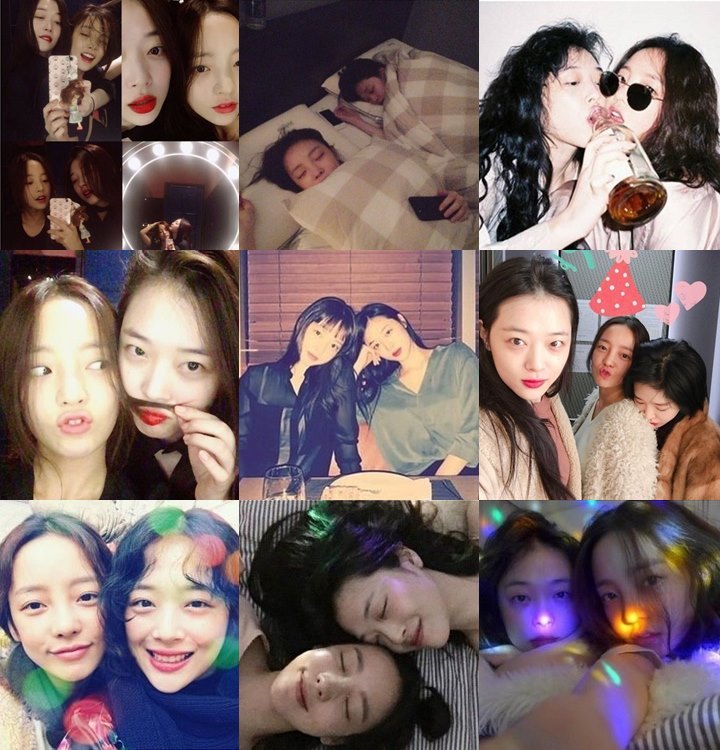 Deretan Foto Persahabatan Sehidup Semati Sulli dan Goo Hara Bikin Terenyuh