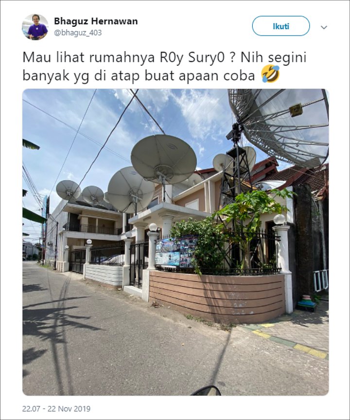 Rumah Roy Suryo