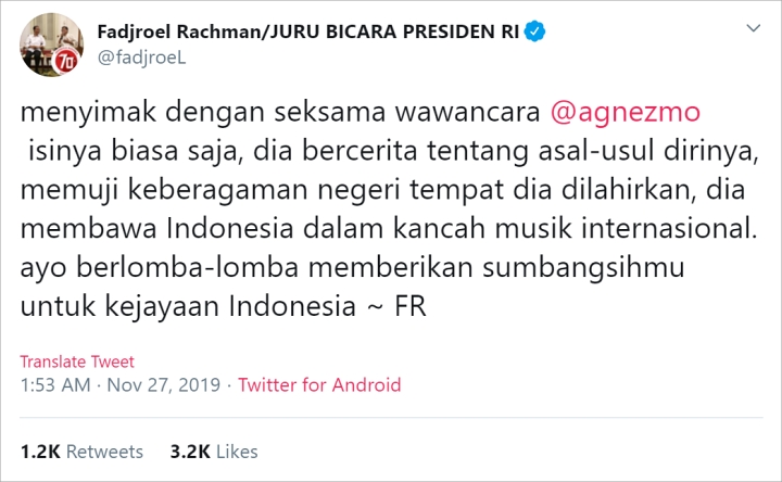 Jubir Presiden
