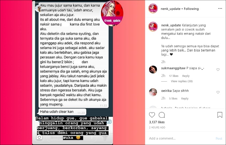 Tanggapan Safira Crespin Usai Beber Chat Endy Arfian Ngaku Prilly Latuconsina Cinta Pertamanya