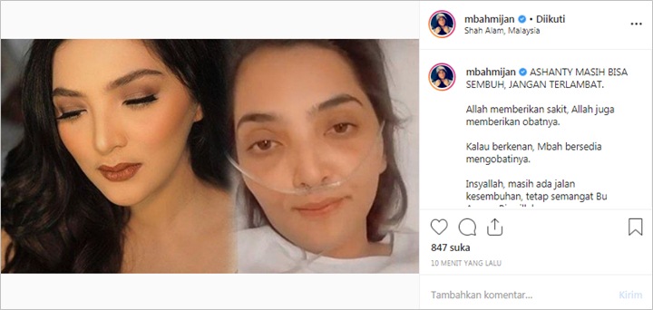 Tawarkan Diri Obati Ashanty, Mbah Mijan: Masih Bisa Sembuh, Jangan Sampai Terlambat