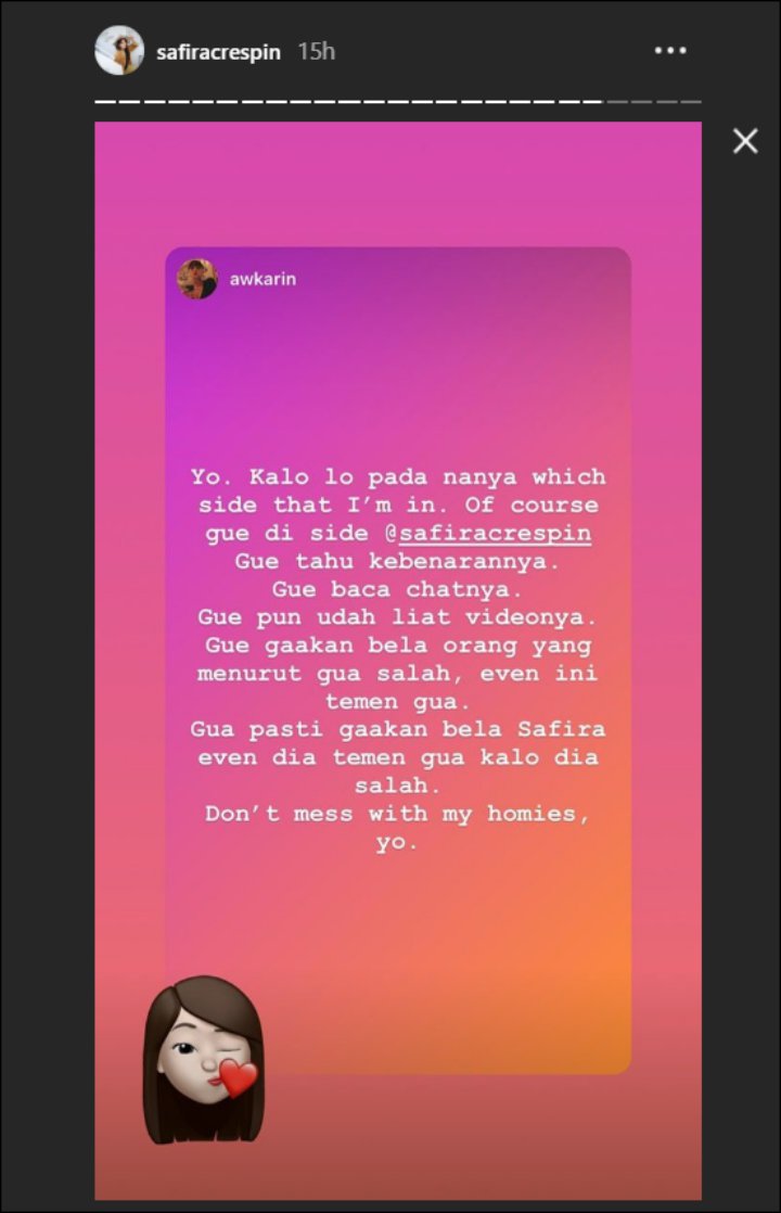 Awkarin Bela Safira