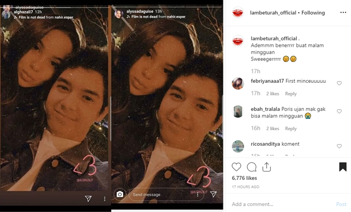 PDiduga Balikan, Mesranya Al Ghazali Gombalin Alyssa Daguise Malah Tuai Sindiran Pedas
