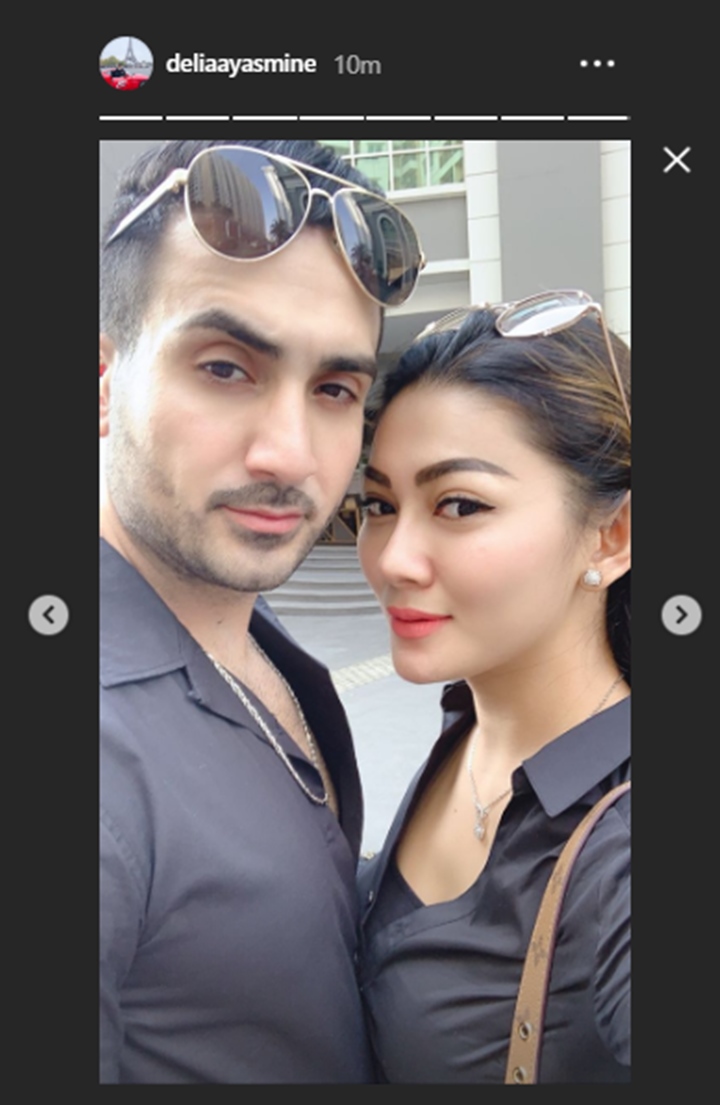 Delia Yasmine dan Pacar Baru