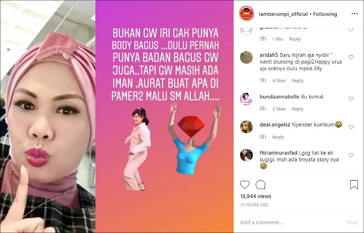 Ely Sugigi Ngaku Punya Badan Bagus Ogah Pamer Aurat, Sindir Barbie Kumalasari?