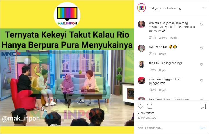 Rahmawati Kekeyi Mulai Takut Omongan Netizen Jadi Benar Usai Pacar Kepergok Hubungi Mantan