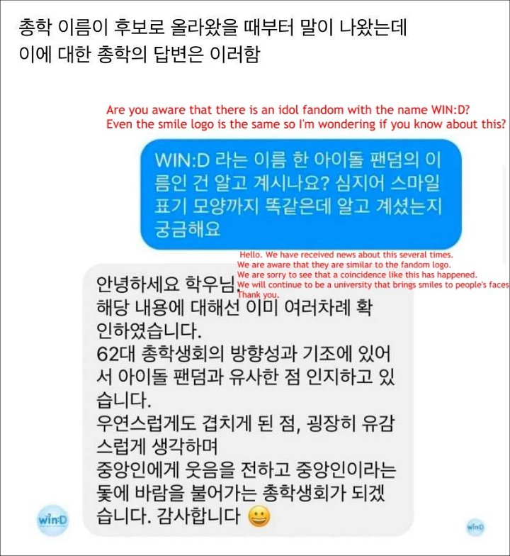 Logo Kim Jaehwan Mirip Dengan Milik Serikat Mahasiswa Universitas Chung Ang, Swing Ent Buka Suara
