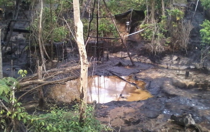 Rusak Kawasan Hutan Lindung, 225 Sumur Minyak Ilegal di Jambi Akhirnya Disegel