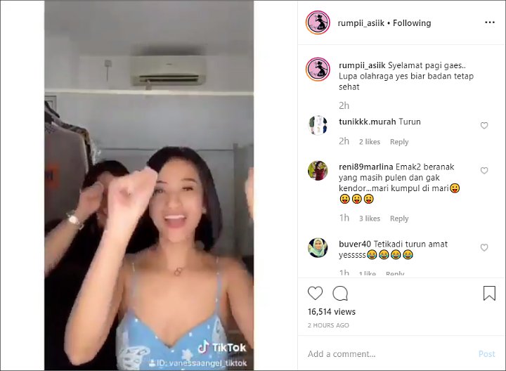 Vanessa Angel Pamer Video Joget, Bagian Dada Jadi Sorotan Tuai Cibiran