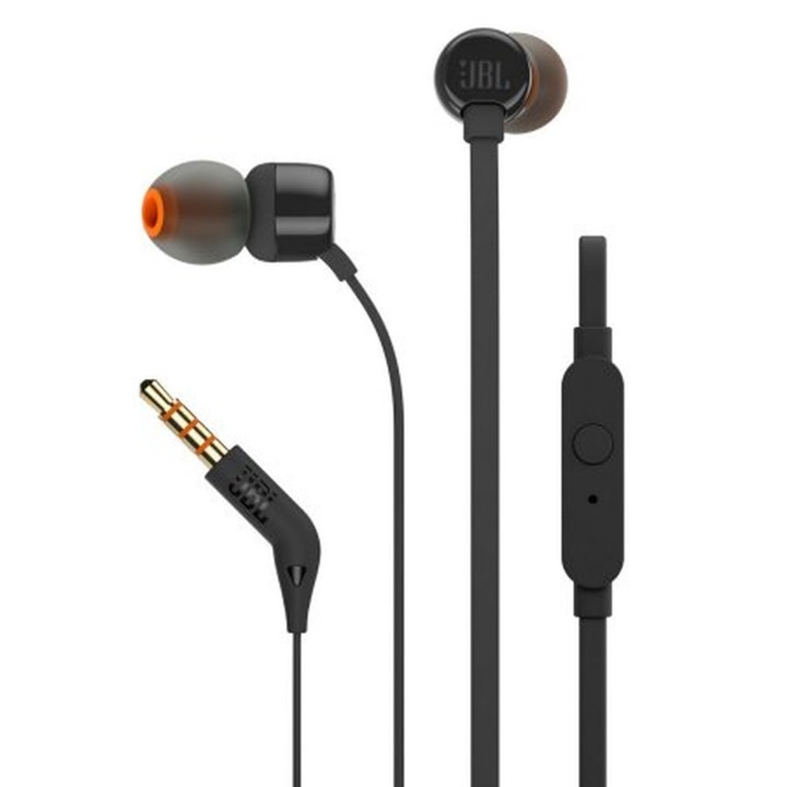 JBL In-Ear Headphones T110, Headset Canggih Dengan Suara Bass Pas