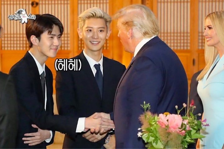 Sehun Akui Sempat Keringat Dingin Sebelum Salaman dengan Donald Trump, Ternyata Gara-Gara Ini