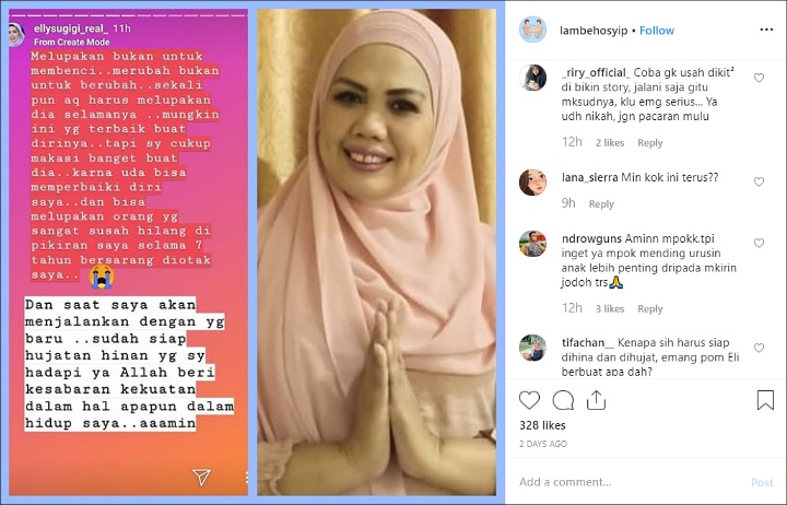 Ely Sugigi Ngaku Siap Dapat Hujatan Saat Akan Jalani Kehidupan Dengan Pria Yang Baru