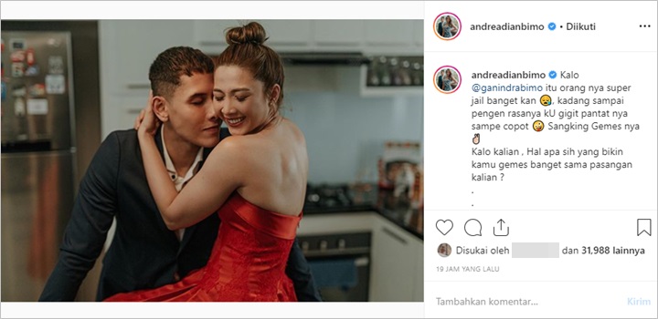 Andrea dan Bimo Instagram