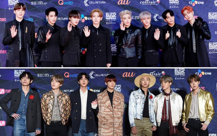 MAMA 2019: ATEEZ Sukses Buat BTS Senyum Bangga Dengan Penampilan Cover 'Blood, Sweat & Tears' Mereka