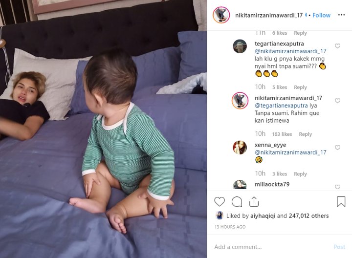 Nikita Mirzani Sebut Rahimnya Istimewa Saat Akui Melahirkan Arka Tanpa Suami