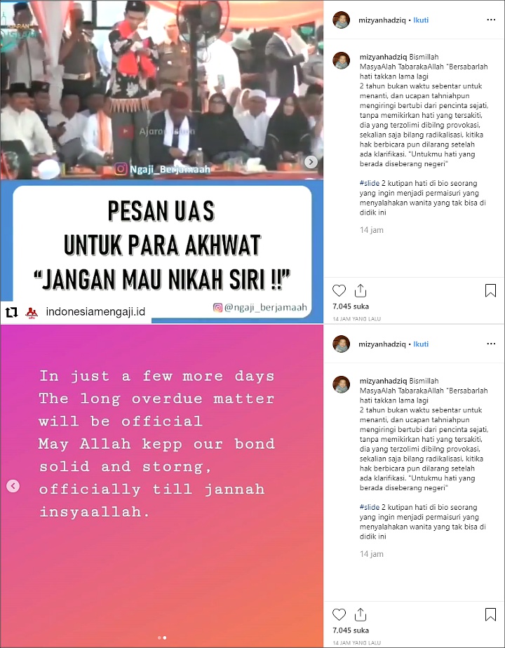 Akun Diduga Milik Mellya