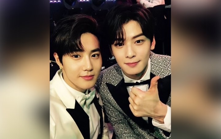 Cha Eunwoo Ganteng Mendebarkan di Postingan Baru, Suho EXO Jadi Korban