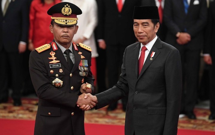 Kapolri Temui Jokowi, Laporkan Kasus Novel Baswedan Masih Buntu
