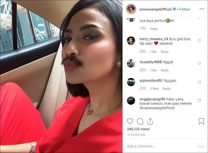 Vanessa Angel Tampil Berkumis Malah Sulut Imajinasi Hingga Komentar Nakal