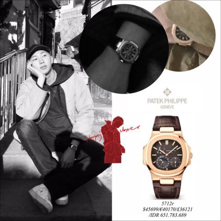 Jam Tangan Mahal RM BTS yang Seharga Mobil Jadi Sorotan
