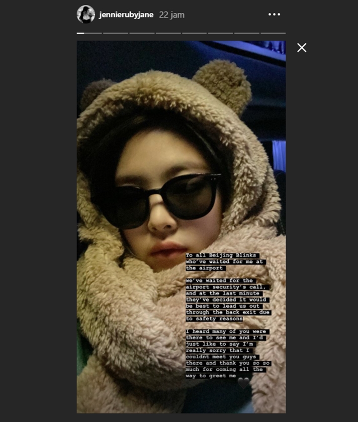 Jennie BLACKPINK Minta Maaf