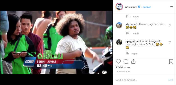 Dibintangi Babe Cabita, Tayangan Perdana Sinetron ‘Ojo Lali’ Sukses Undang Gelak Tawa