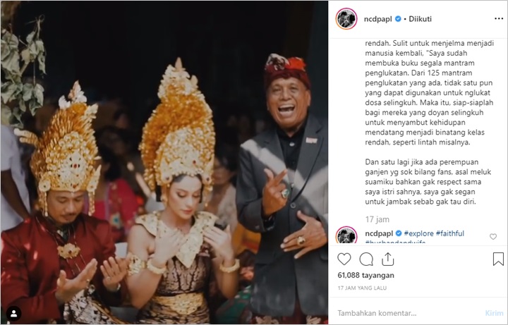 NOra Alexandra dan jerinx