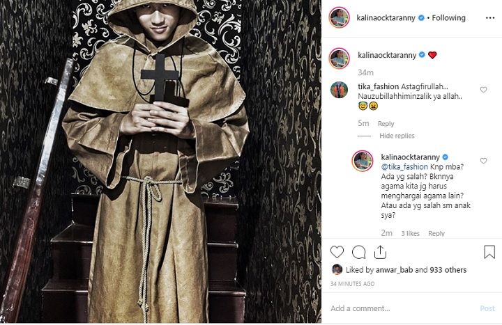 Komentar Kalina Oktarani Saat Azka Dibully