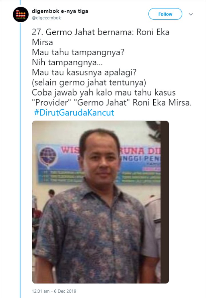 Thread Isu Germo Pramugari