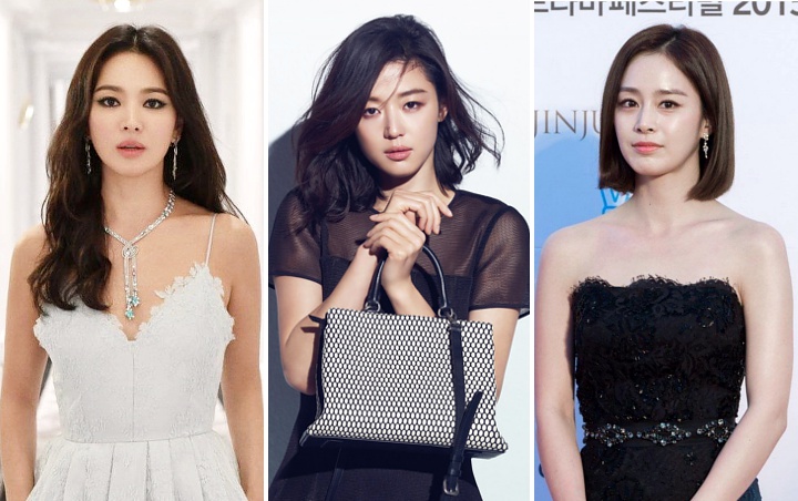 Perbandingan Wajah Song Hye Kyo Jun Ji Hyun Kim Tae Hee Cs 20 Tahun Lalu Dan