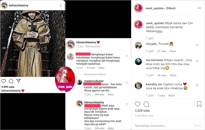 Deddy Corbuzier dan Kalina