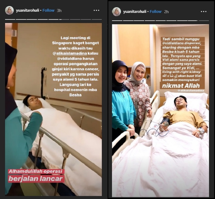 InstaStory Ibunda Alika