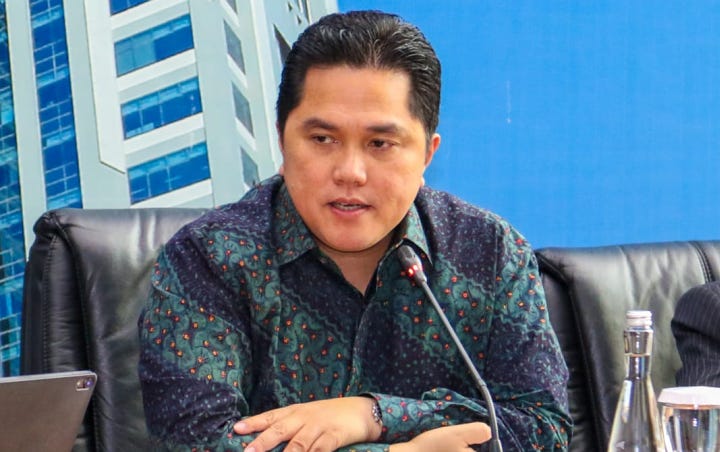 Erick Thohir Akui Godaan Untuk Dirut Garuda Lebih Banyak, Kok Bisa?