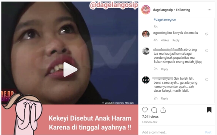 Rahmawati Kekeyi Nangis Akui Benci Ayahnya, Netizen Malah Sebut Drama