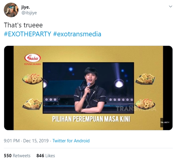 Pas Banget, Kai Disorot Bareng Iklan Tepung Bumbu Ini Bikin Ngakak EXO-L