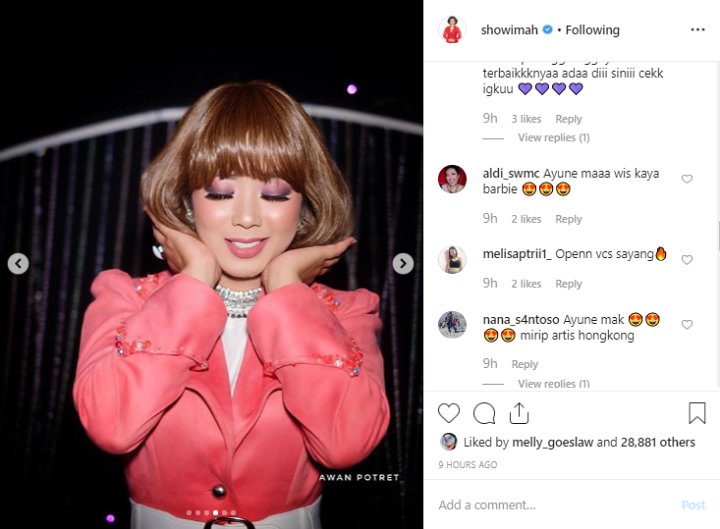 Soimah Tampil Berponi, Dipuji Mirip Boneka Barbie