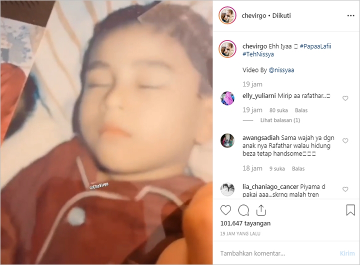 Foto Lawas Raffi Ahmad Ini Bikin Fans Heboh Gara-Gara Kelewat Mirip Rafathar