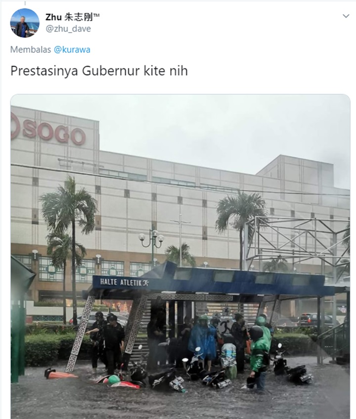 Kawasan Elite DKI Ikut Terendam Banjir, Warganet Singgung Soal Keadilan Sosial-1