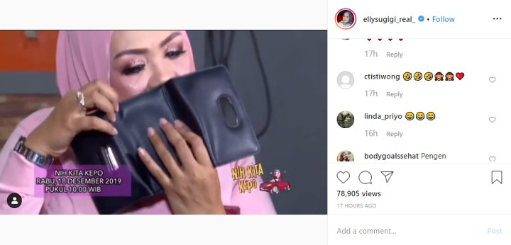 Ely Sugigi Buka Dompet Pakai Gigi Bikin Nikita Mirzani Teriak Histeris