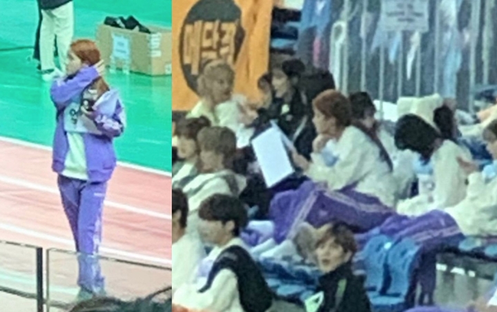 Idol Cantik Ini Kepergok Belajar Untuk Ujian Sekolah di Lokasi Syuting \'ISAC 2020\'