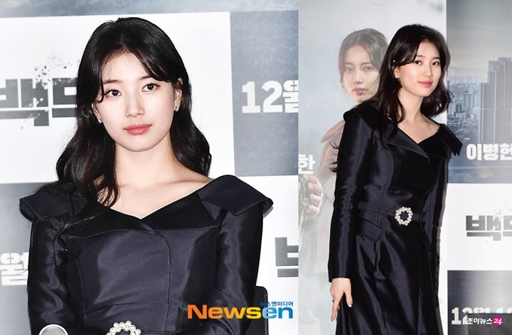 Wajah Cantik Sempurna Suzy di Jumpa Pers Film Baru Dipuji Habis-Habisan