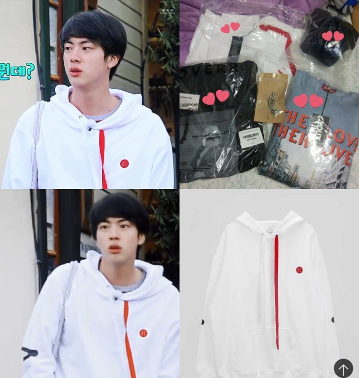 Pakaian Jin BTS di \'Bon Voyage 4\'