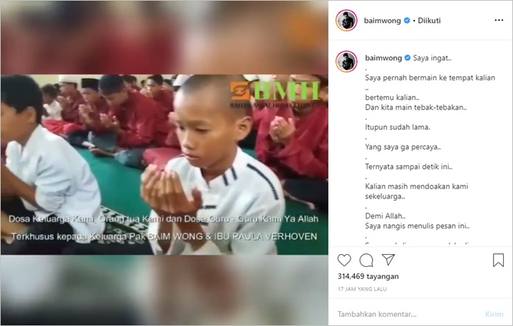 Baim Wong dan Paula