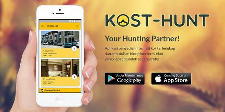 Kos Hunt, Aplikasi Pencari Kost Yang Simpel Dan Enggak Ribet