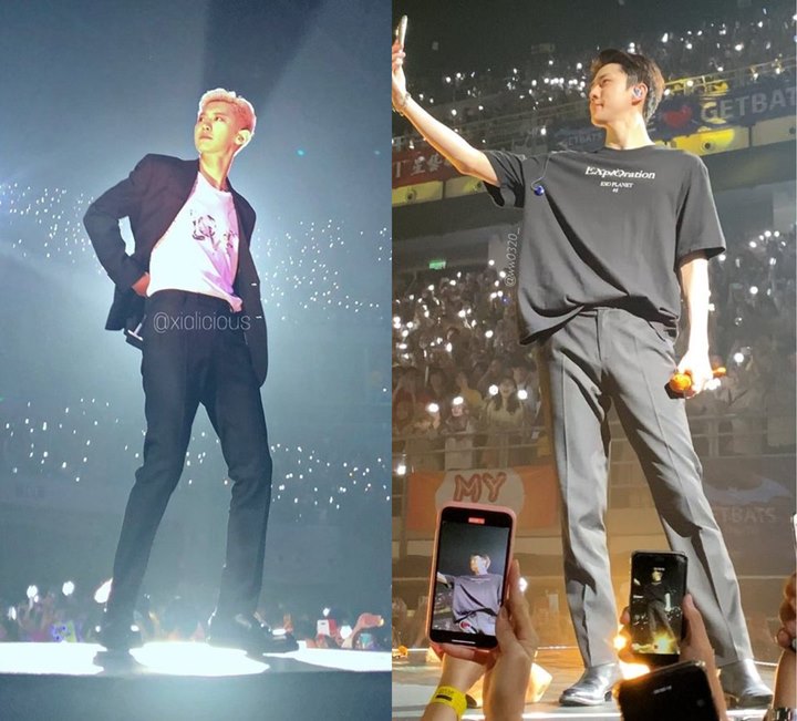 Proporsi Tubuh Chanyeol dan Sehun Jadi Sorotan, Kaki Panjang Disebut Lebay dan Tak Nyata