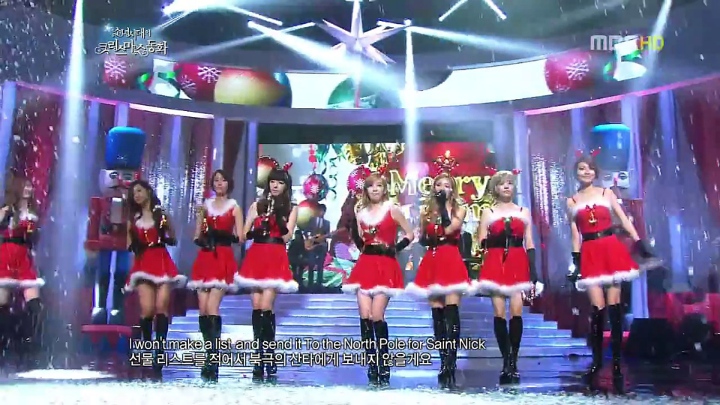 Girls' Generation - All I Want For Christmas
